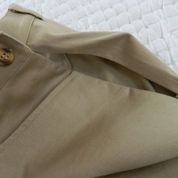 Boston Proper High Waisted Twill Flat Front Pants , Size 10 - Picture 7 of 13